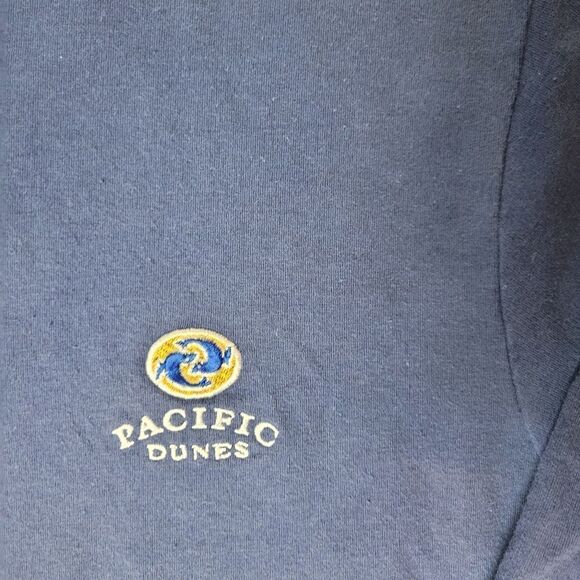 Peter Millar Sweatshirt Mens M Crown Comfort Golf 1/4 Zip Jumper Pullover Blue - Picture 4 of 9